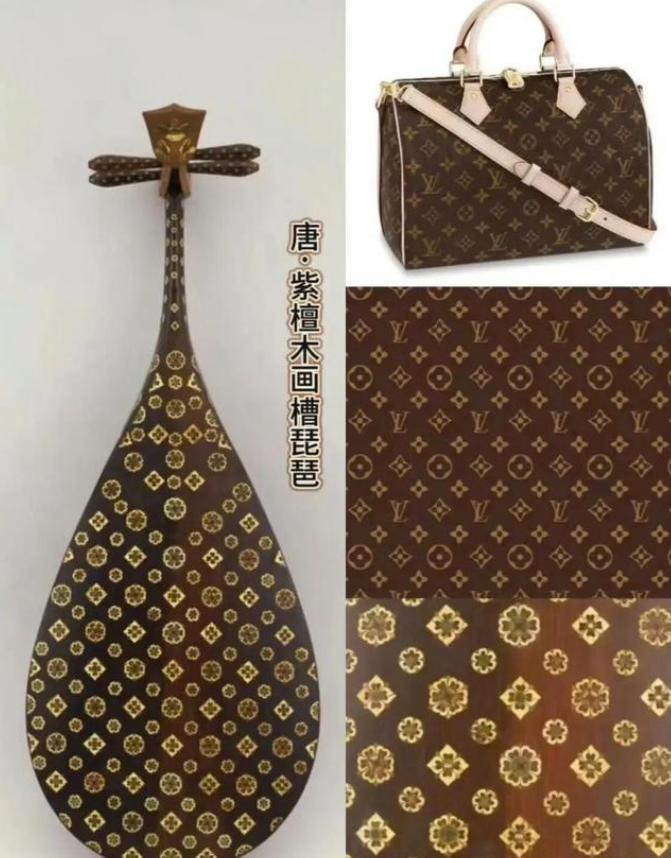 LV起诉绣宝相花的农村老太侵权，索赔120万。老太无律师，只捧一本旧相册出庭：1