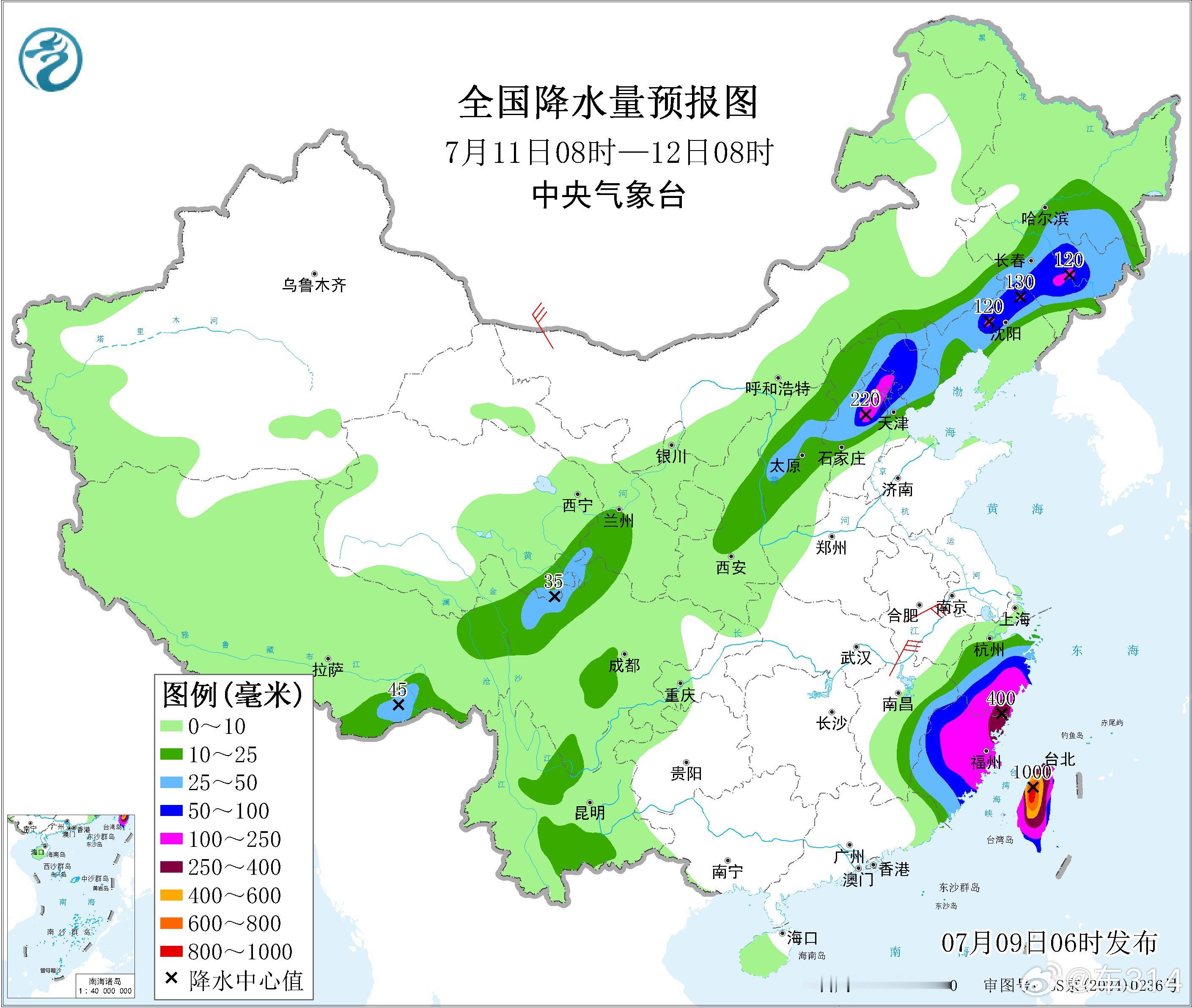台风“巴威”接近我国，又是逃不掉的大风大雨。而且这次台风的路径会偏北，意味着华北