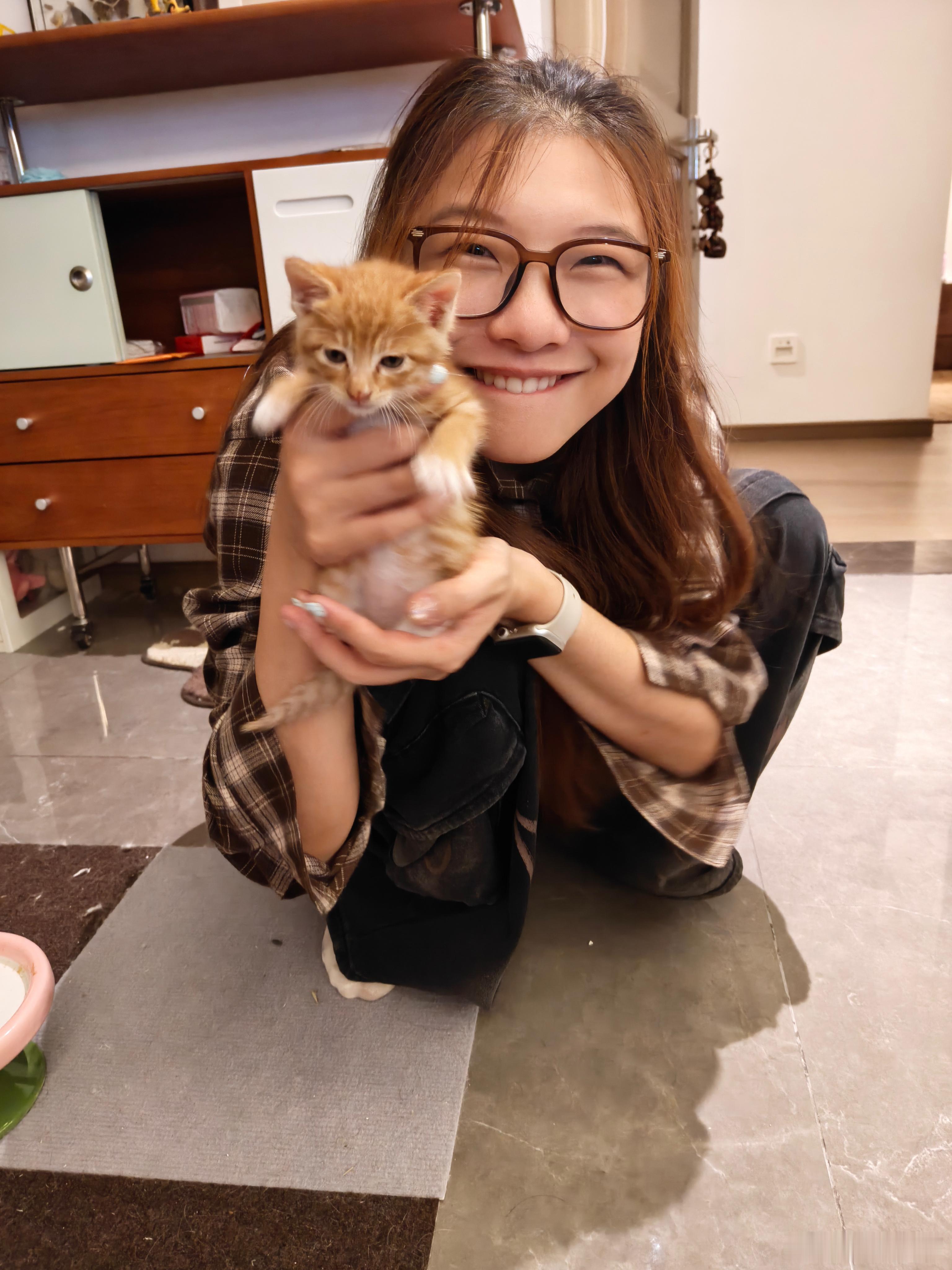 江浙沪有没有想领养鼻屎猫的，特别特别萌的一枚啊…..​​​
