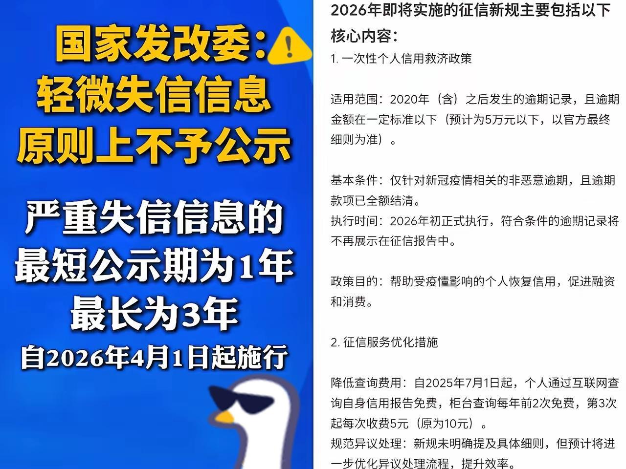 征信新规不是“免错金牌”！4月1日起，这才是正确打开方式谁还没因为忘还几十