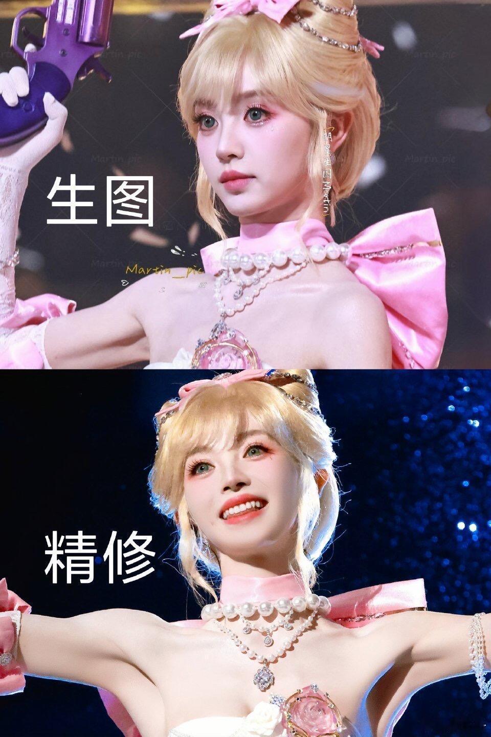 田曦薇这张脸鲨个比赛​​​