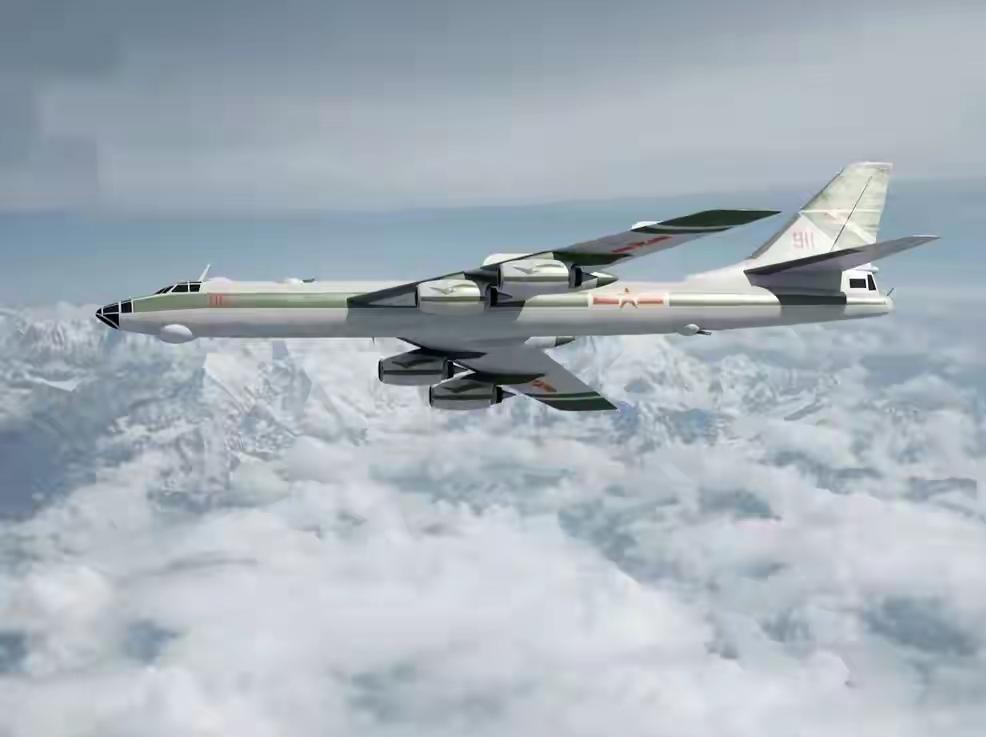 轰-6轰炸机在七八十年代的时候，就有过终极形态。那就是起飞重量达到了160多吨