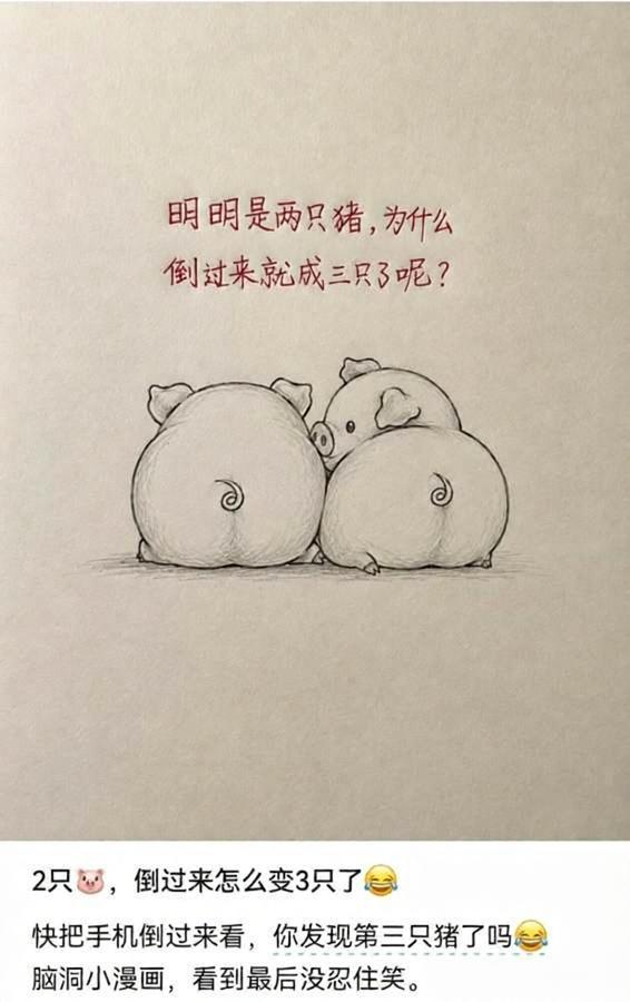 我倒过来看看来​​​