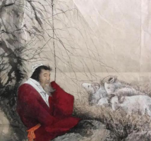 公元前95年，苏武正躺在羊圈外睡觉，突然，一个匈奴女人钻进了他被窝，苏武愤而起身