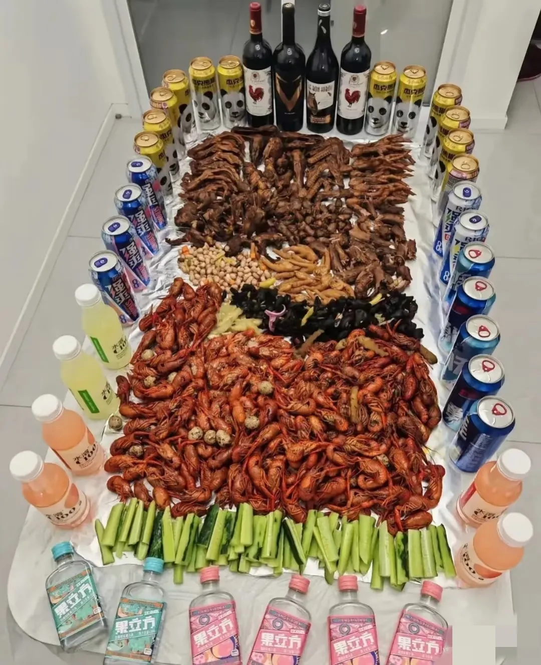 这么多美食，看着有没有食欲说实话