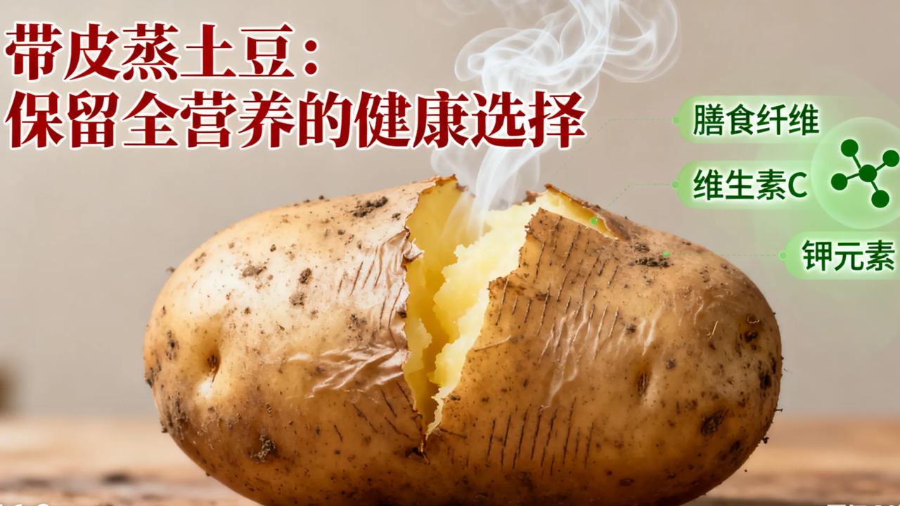 被丢的土豆皮藏着“营养密码”?专家拆解其功效与安全吃法炒土豆丝时削掉的皮、蒸