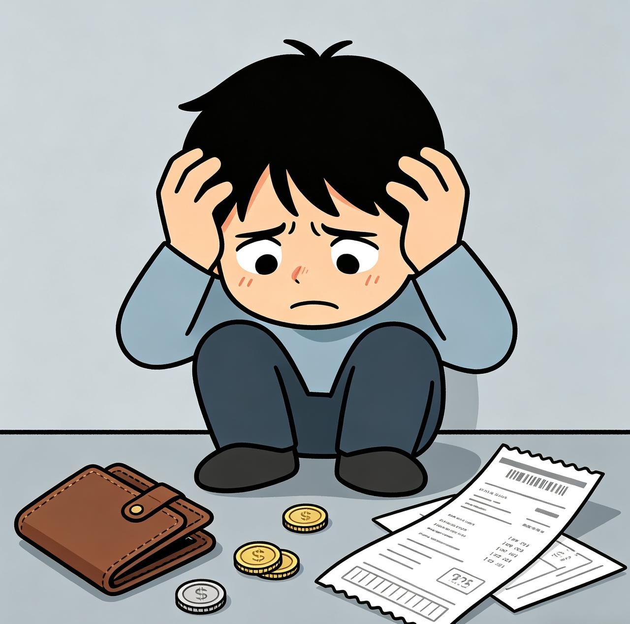 人没钱时就容易焦虑，一焦虑脑子就容易乱，这时千万别做4件事，做了大概率不会缓解，