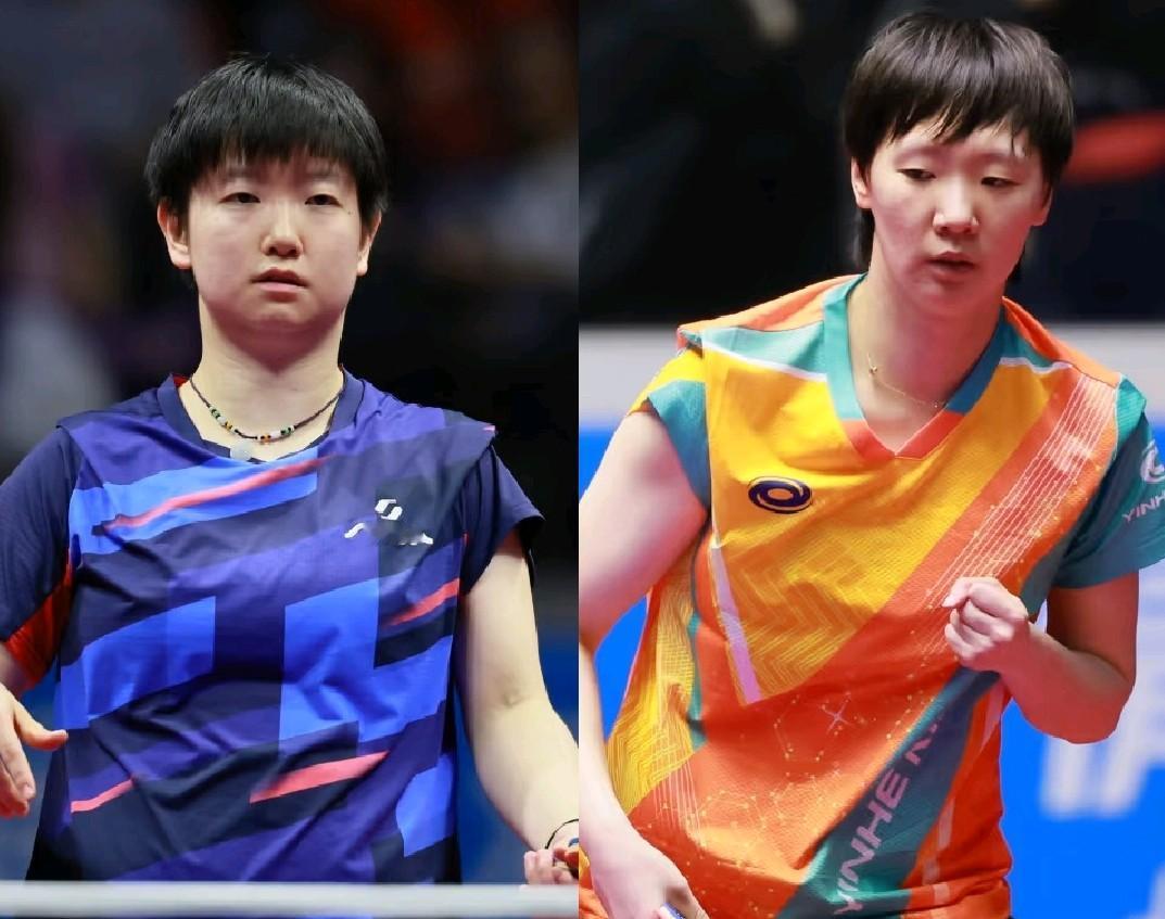 对不起孙颖莎你和王曼昱的决赛看不下去了不是怕你输给王曼昱，而是你们两个谁