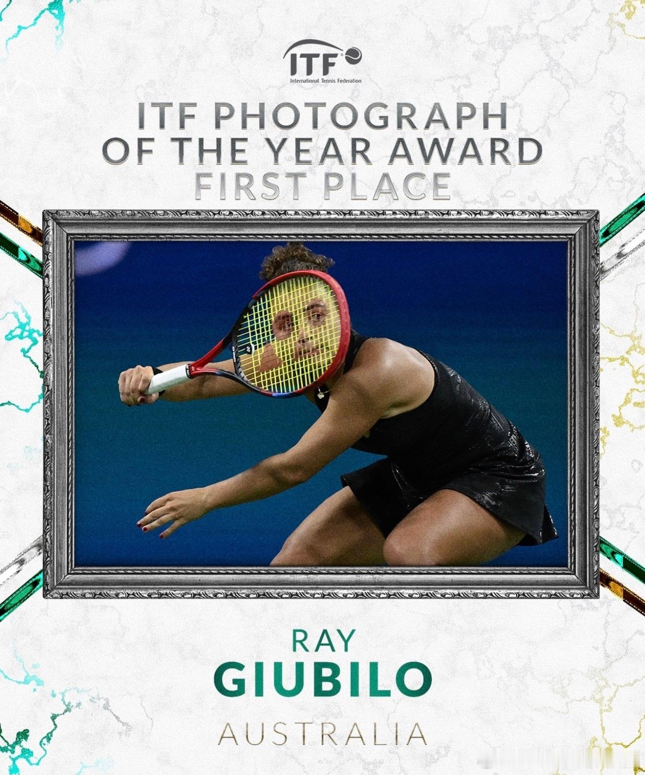 🔵ITF年度最佳摄影奖保利尼这张神图实至名归🔥中国摄影师Zhongzhi作