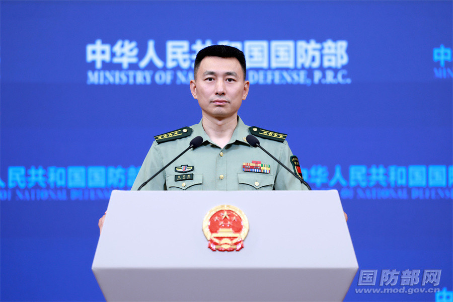 【#国防部回应歼10CE首次取得实战战果#】5月29日下午，国防部新闻发言人张晓