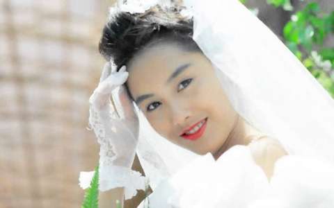 中式婚纱 白色