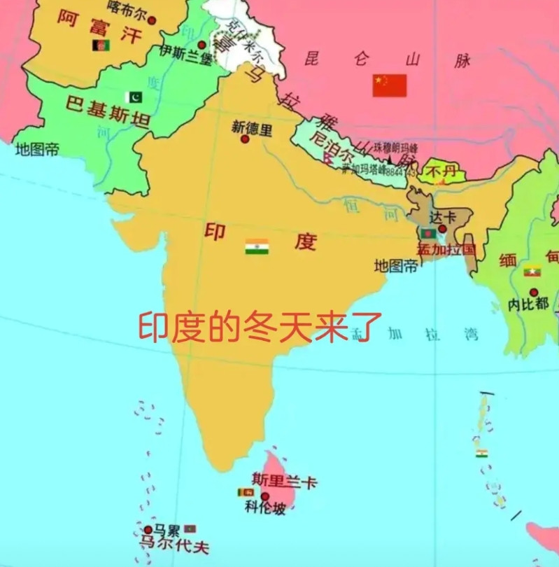 印度要想不分裂，至少有六大难关要闯。1.得国不正。印度立国比前苏联还糟糕，前