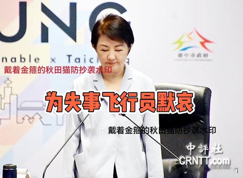 “妈妈市长”越界了吗？台教练机坠毁两名飞官殉职，卢秀燕领着开会全员默哀引热议，