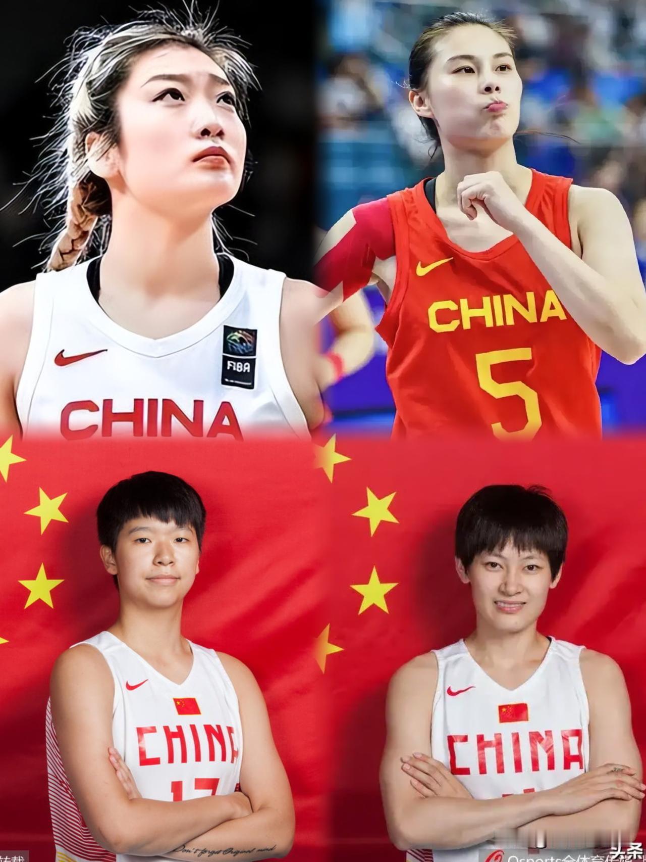 中国女篮世界杯将迎来最后一舞的四位球员：1、李梦——30岁2、王思雨——3
