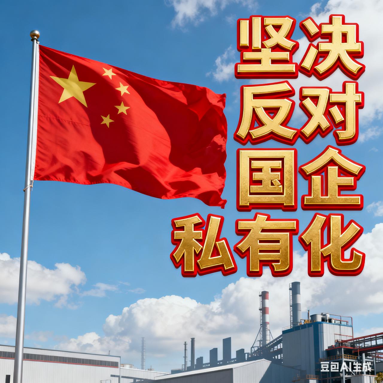 国企私有化就是走前苏联的老路，就是私分国有资产，就是把老一辈打下的江山私分，就是