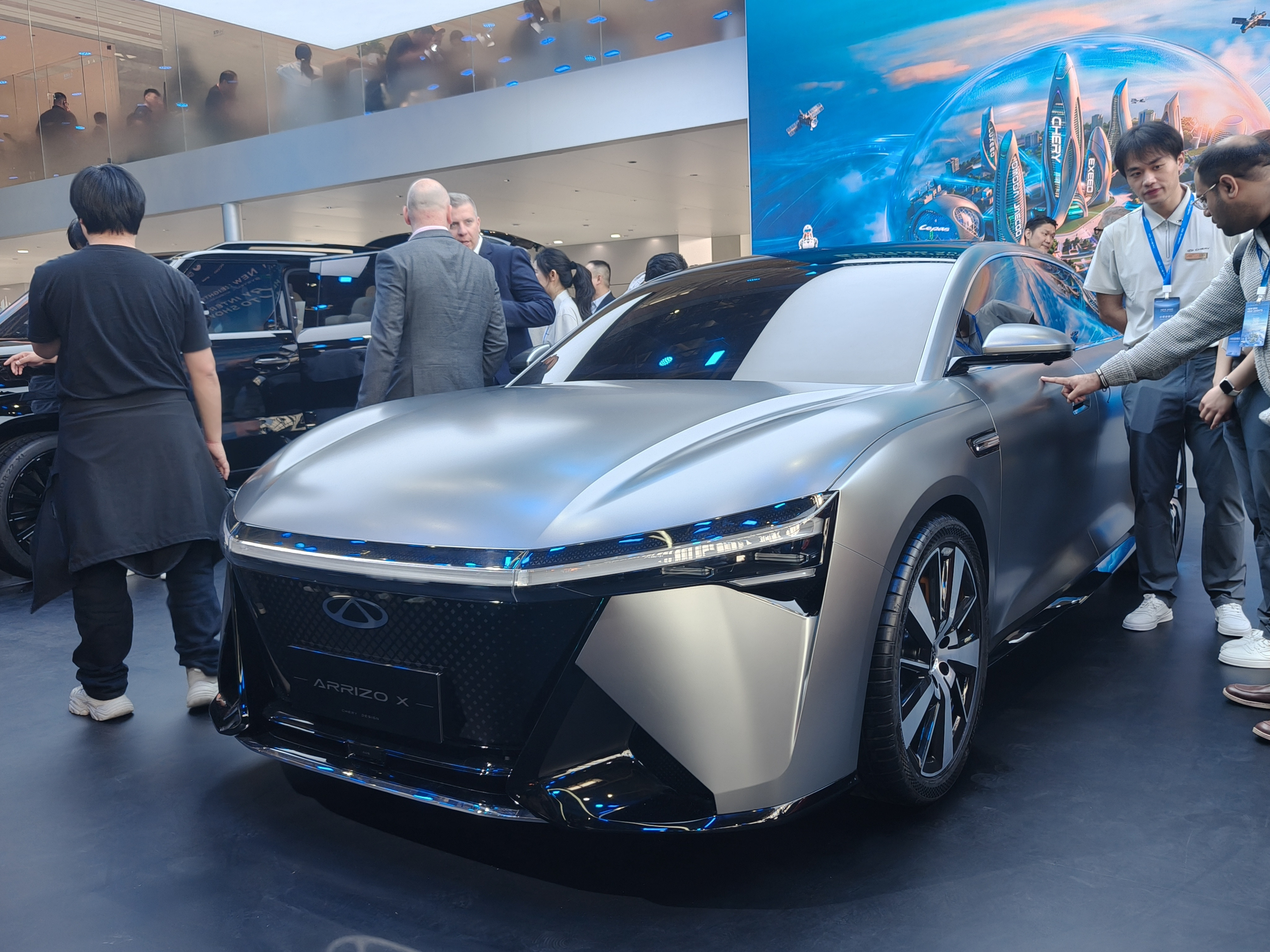 #2026北京车展#实拍奇瑞概念车型ARRIZOX，作为全新概念轿车，ARRI