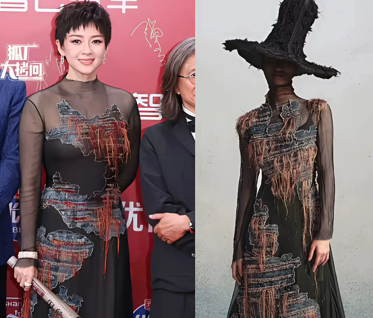 章子怡给所有女明星都提了个醒，有些不适合自己的礼服，你可以不穿它，但是千万千