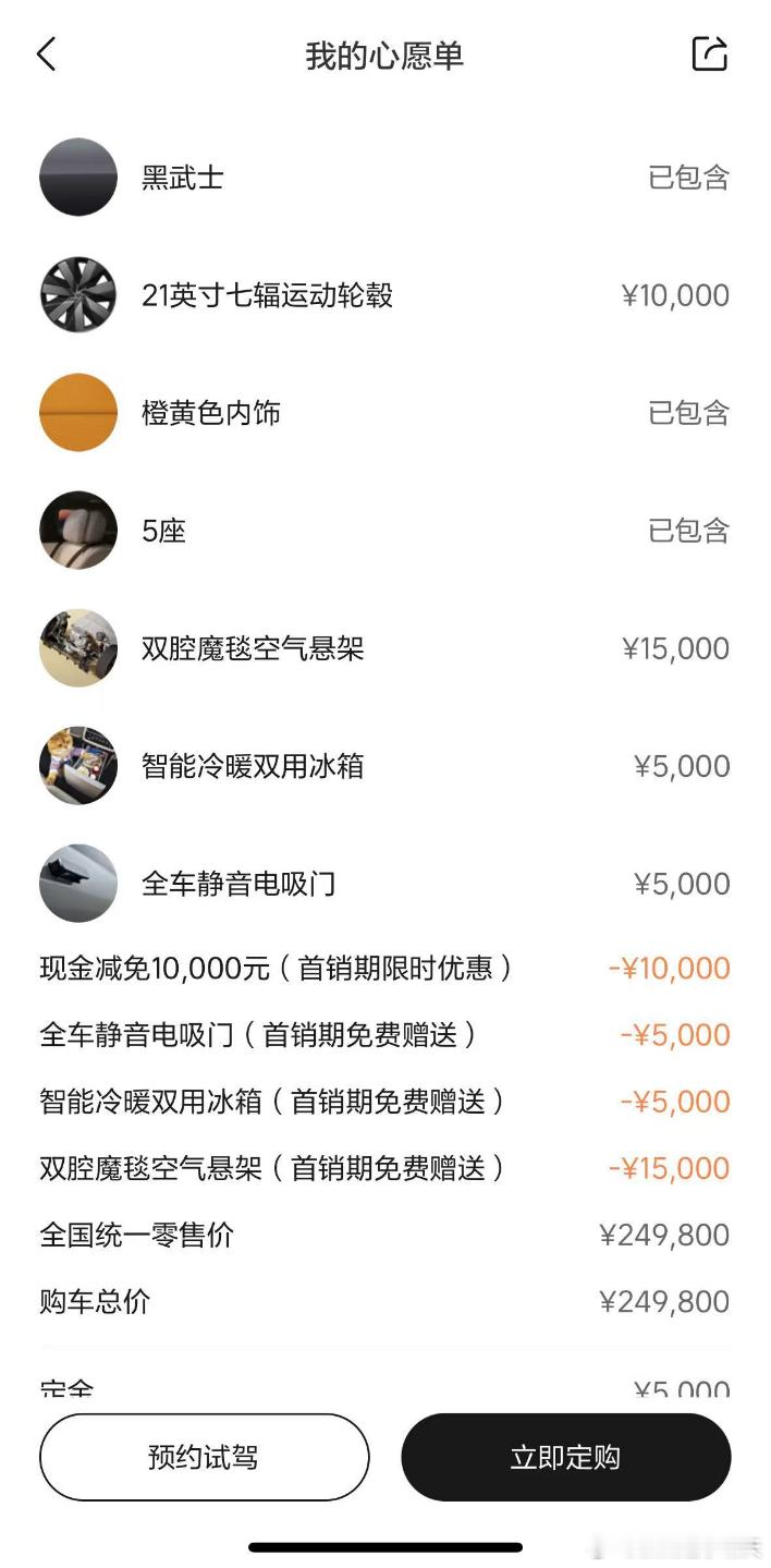 没想到老家的朋友们对理想i6也挺关注。闺蜜有位朋友最近正打算买i6，配置都