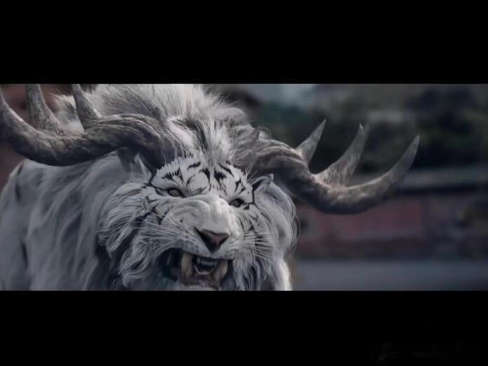 众所周知实况不能p白泽就是方丈的坐骑图三是预告中白泽的样子跟方丈骑的是不是一