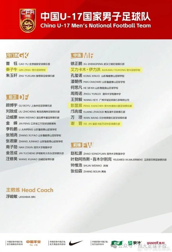U16和U17国足纷纷集训：恒大足校共6人入选。近日，U16国足和U17国足纷