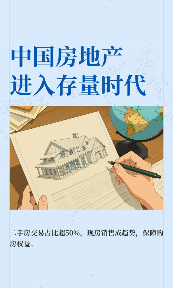 重大突破！中国房地产进入存量时代！