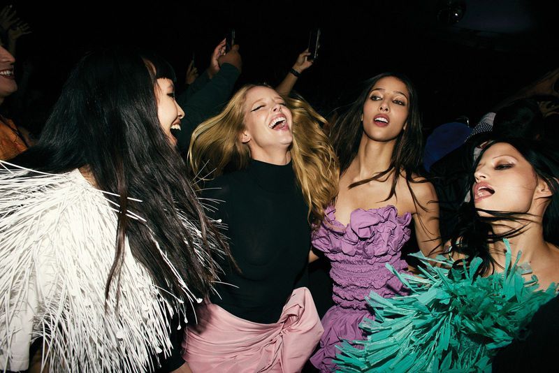 模特AbbyChampion、DianeChiu、Gabbriette、Ya