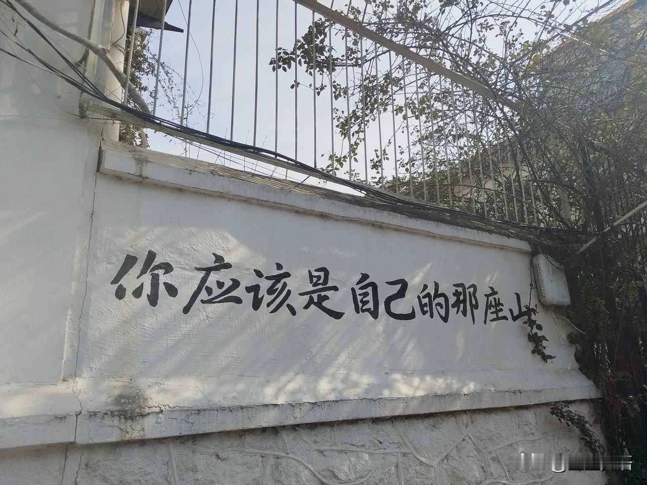 没每个人都应该是自己的那座山