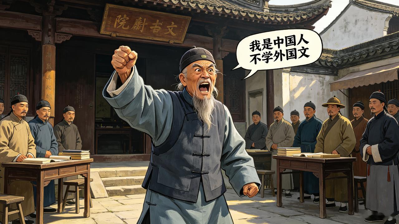 看到有人将学英语与崇洋媚外挂钩的论调，耳边仿佛又回响起读书时学渣们“我是中国人，