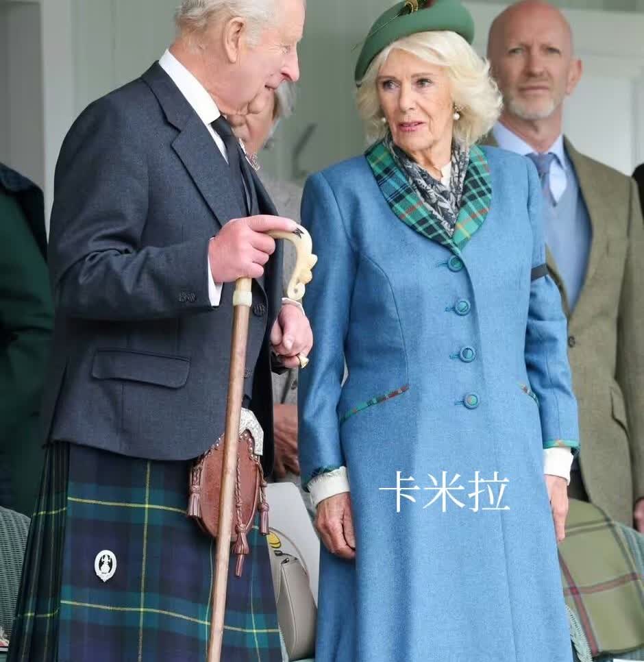 没有穿黑色，卡米拉服装惹争议！肯特公爵夫人去世后，这两天出来参加活动的王