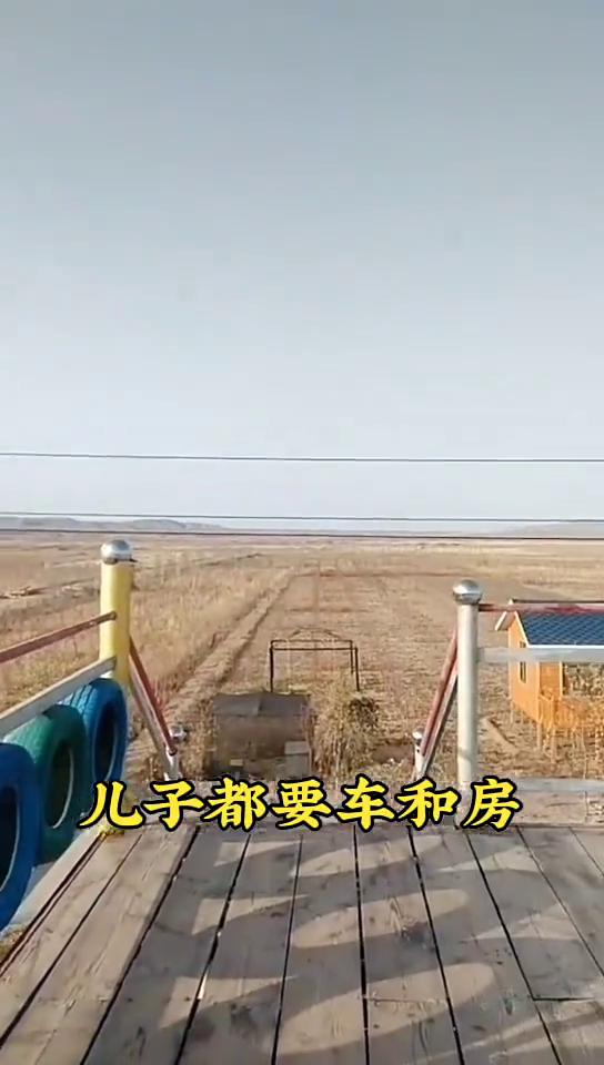 二十年后你再看，城里都是穷光蛋。现在农民一阵风，都想买房进城中。儿子都要车和房，