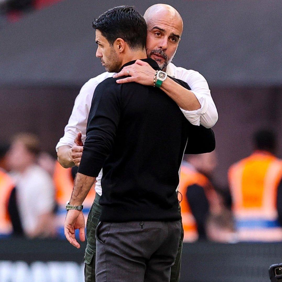 【瓜帅：会强势追击阿森纳】瓜迪奥拉强调，曼城已准备好以强势表现结束本赛季，力争在