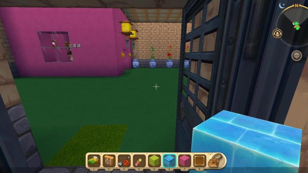 迷你世界纯洁村 江叔采集物资,之后扩建竹林#