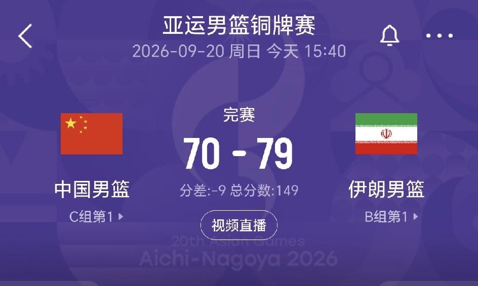 果然，中国男篮又输给了伊朗，现在在亚洲范围内，稍微碰到强一些的队都打不过。在比赛