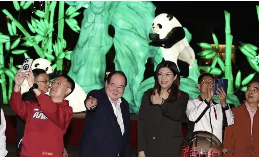 李四川投入新北选战郑丽文盼讨个好彩头：全台湾人都很高兴新北三重先啬宫花灯