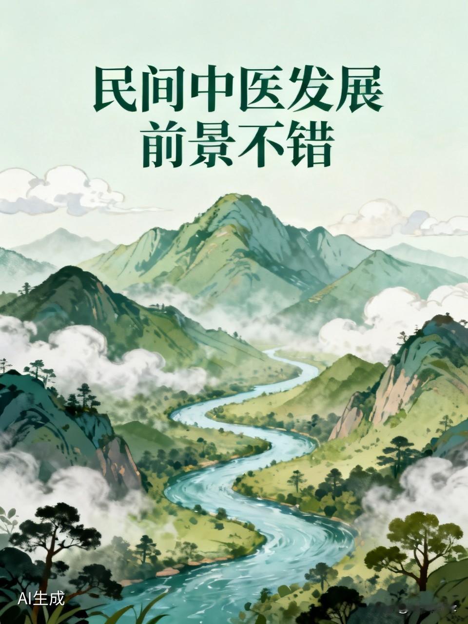 民间中医发展前景确实不错。如今人们越来越注重养生和健康，对中医的认可度也在不断提