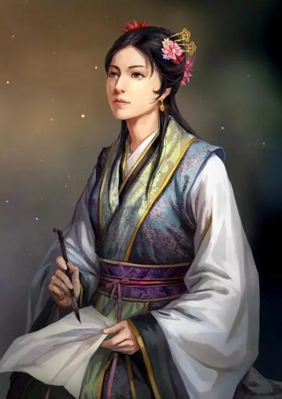 208年，曹操做主将35岁的蔡文姬，许配给22岁的董祀。新婚之夜，董祀连盖头也没