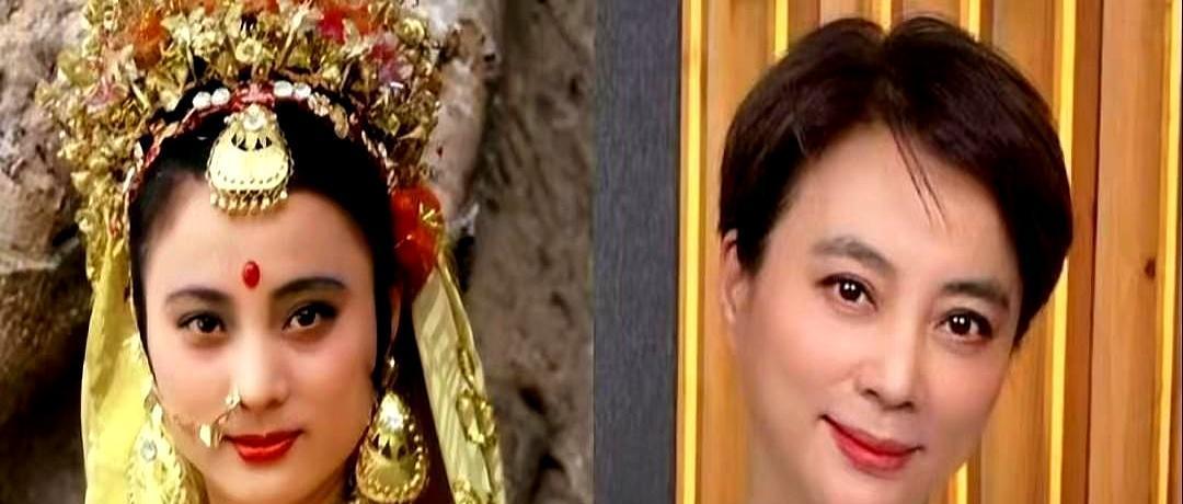 现在游戏里女妖精都裹着塑料布甩大招，86版蜘蛛精那身敦煌纱衣一飘——才知道什么叫