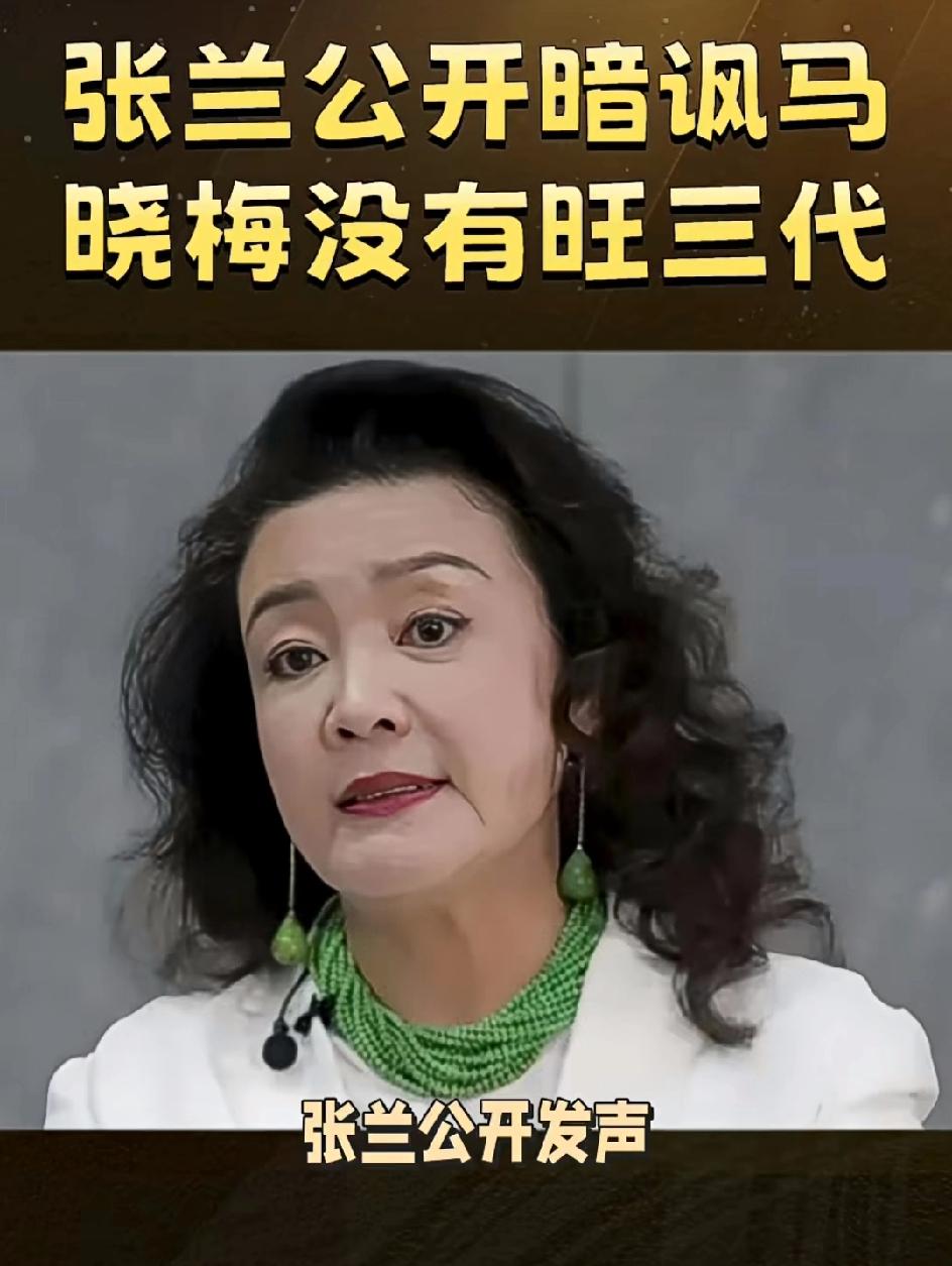 张兰直播感慨孙辈处境，独自扛起抚养责任张兰在直播间公开发声，谈及汪小菲的子