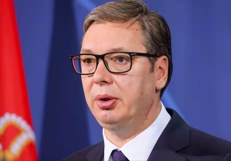 .塞尔维亚总统武契奇强硬表态！ 塞尔维亚总统武契奇表示，欧盟竟然给我开出加入