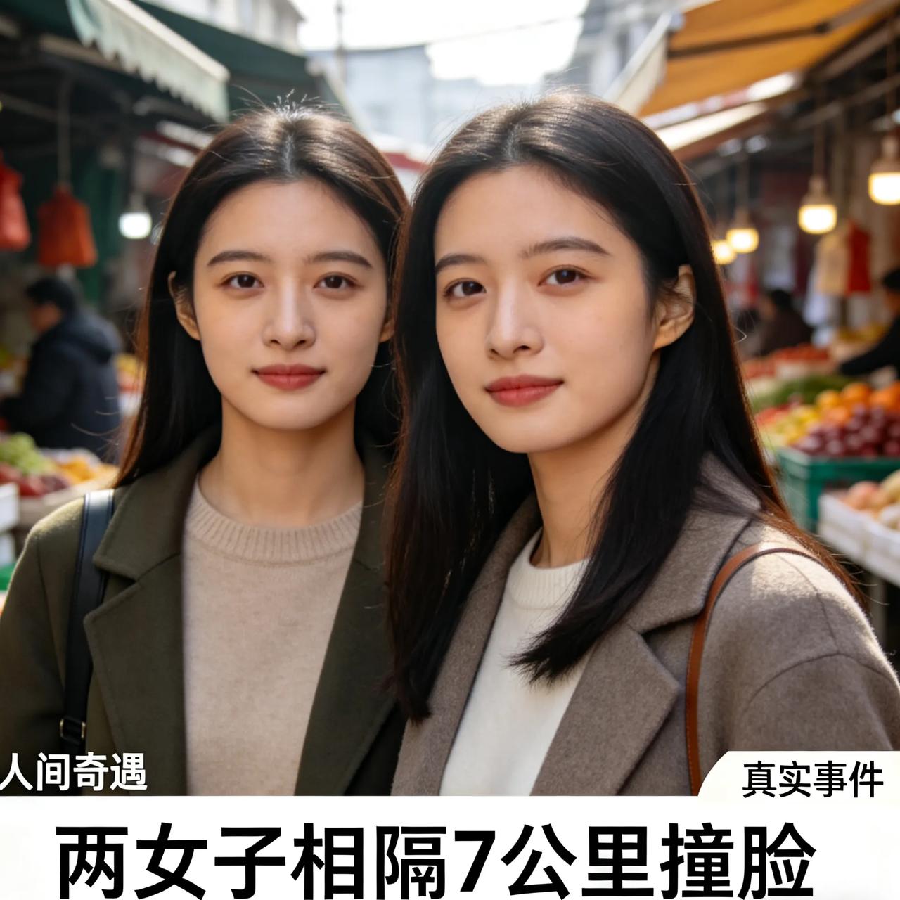 太神奇！两女子老家相隔7公里，长得一模一样最近河南洛阳这件事，直接看懵全网