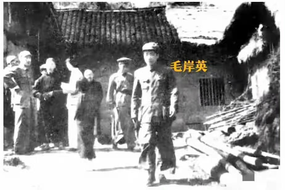 1950年这张韶山留影，成了岸英永远的归途。看着这张黑白老照片，心里头就一阵发