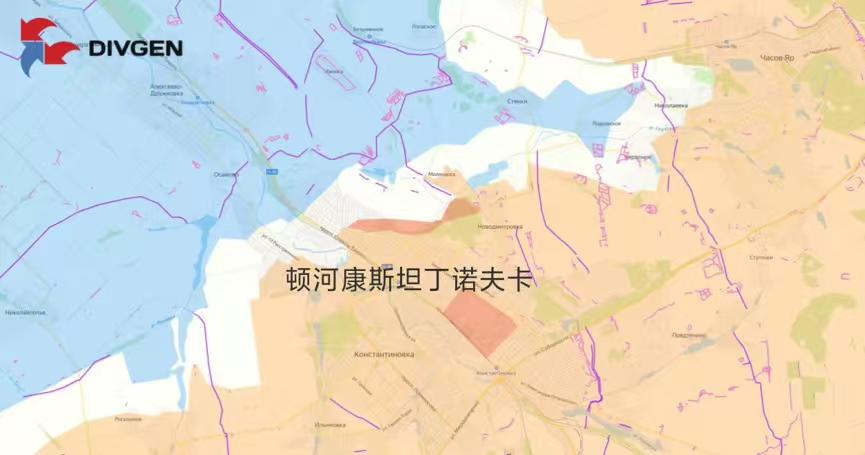 康斯坦丁诺夫卡战场操作让人费解，俄军前线指挥明显存在短板。俄军南部集群已经肃清康