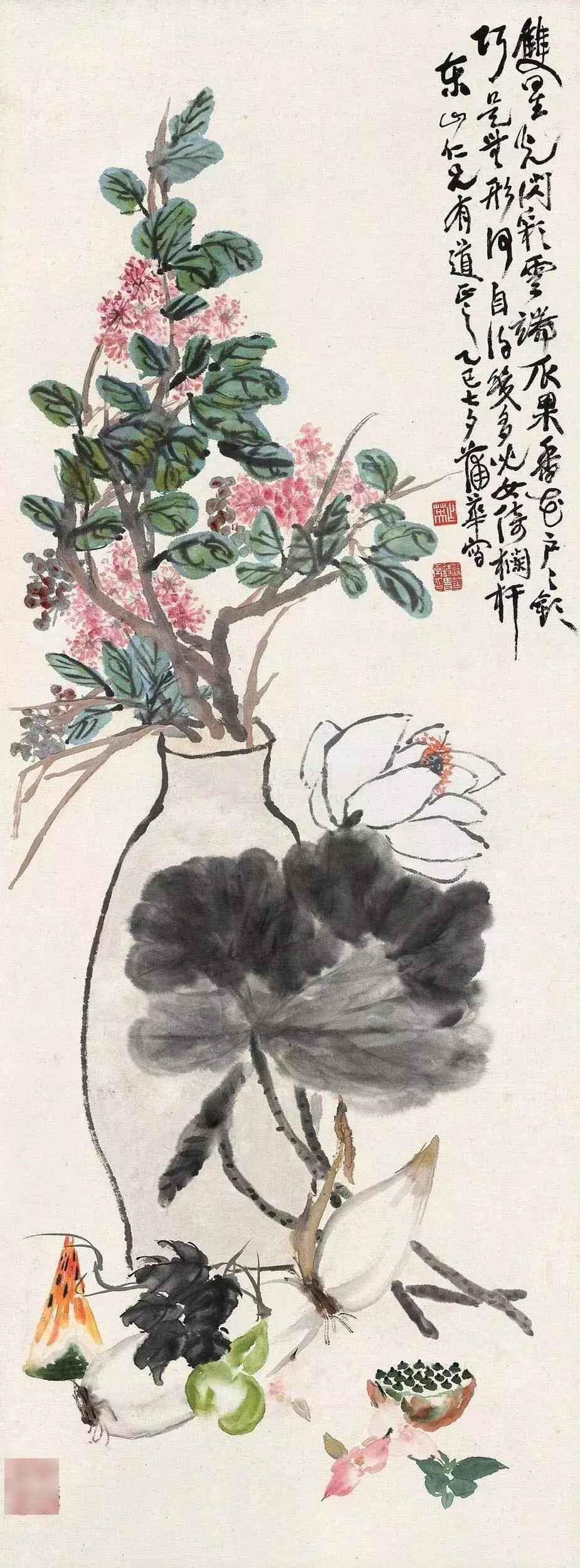 蒲华是晚清民国时期著名画家，与任伯年、吴昌硕、虚谷合称“海派四杰”。与海上名家广