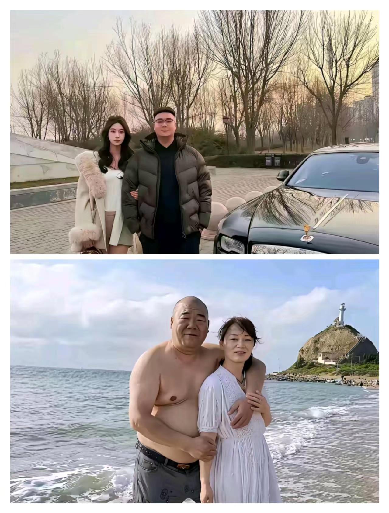 大家觉得这两对夫妻哪对老婆更幸福？原来女人幸不幸福，跟钱半毛钱关系没有！