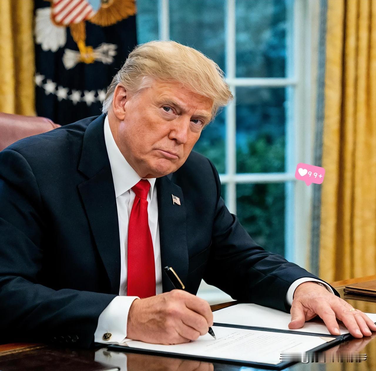 刚刚得到的消息，特朗普正式宣布，1月26日，美国总统特朗普突然在社交媒体上宣