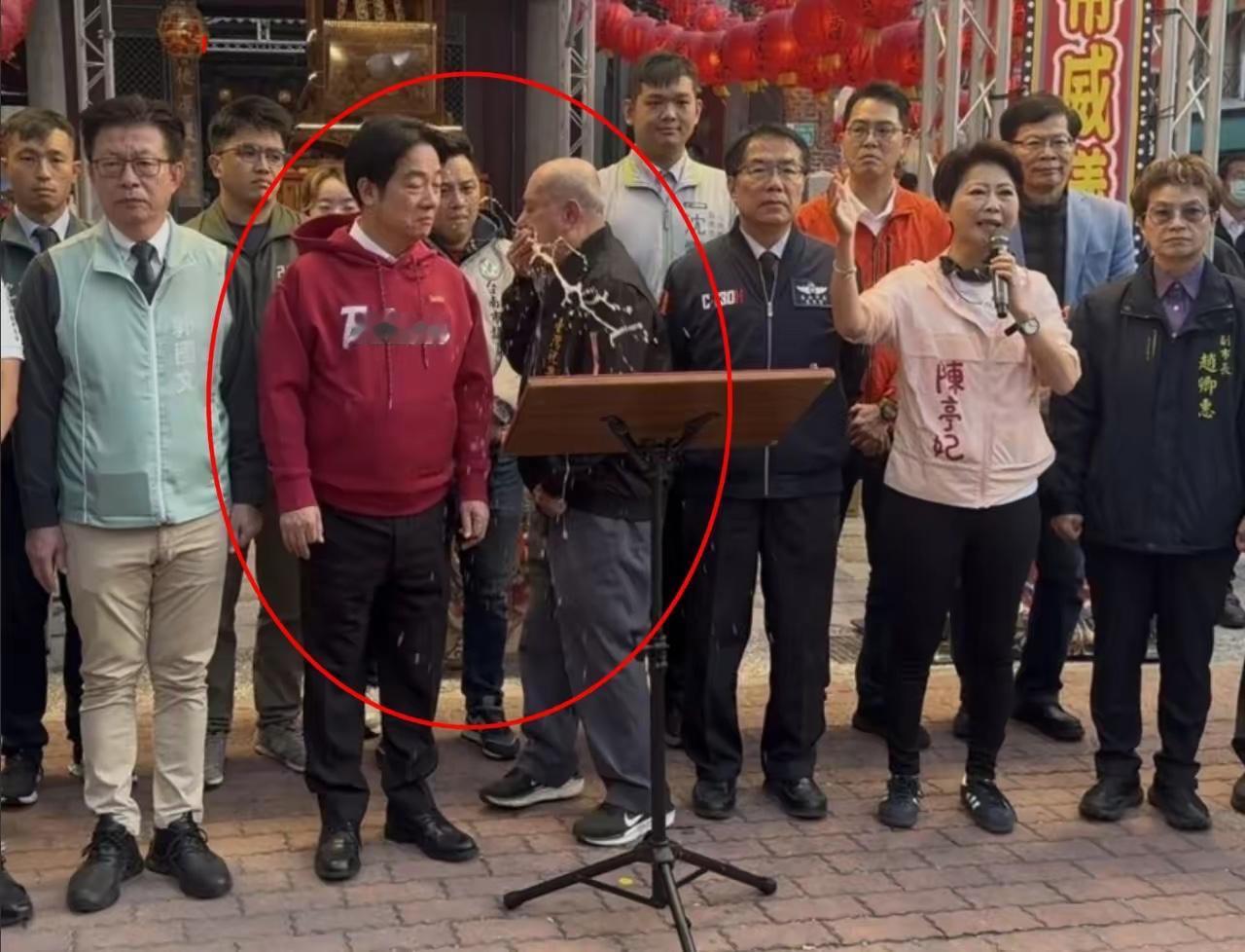 做的事连神仙也看不下去了？2月18日，赖清德到台南祀典武庙上香，武庙负责人当场