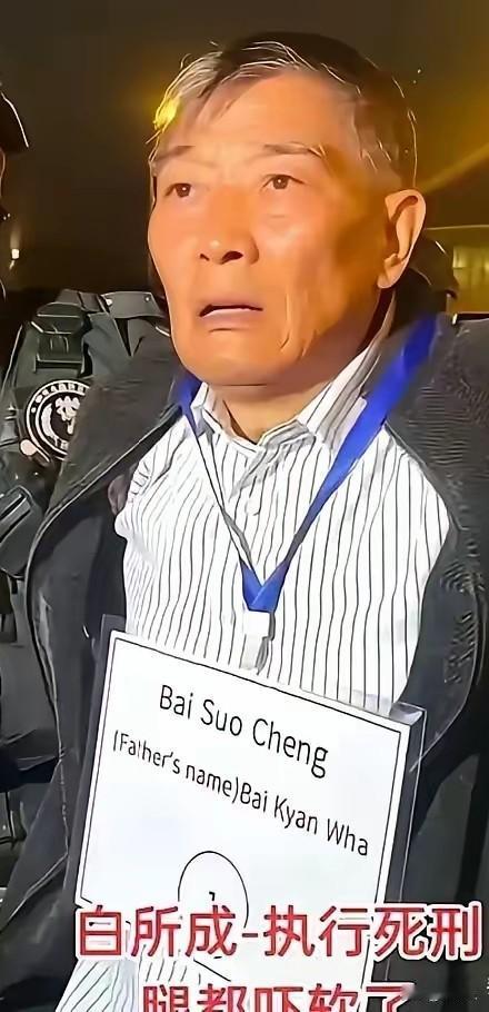 白所成被判死刑这消息看得人热血沸腾一个在mian甸有权有兵的黑帮大佬，终究没