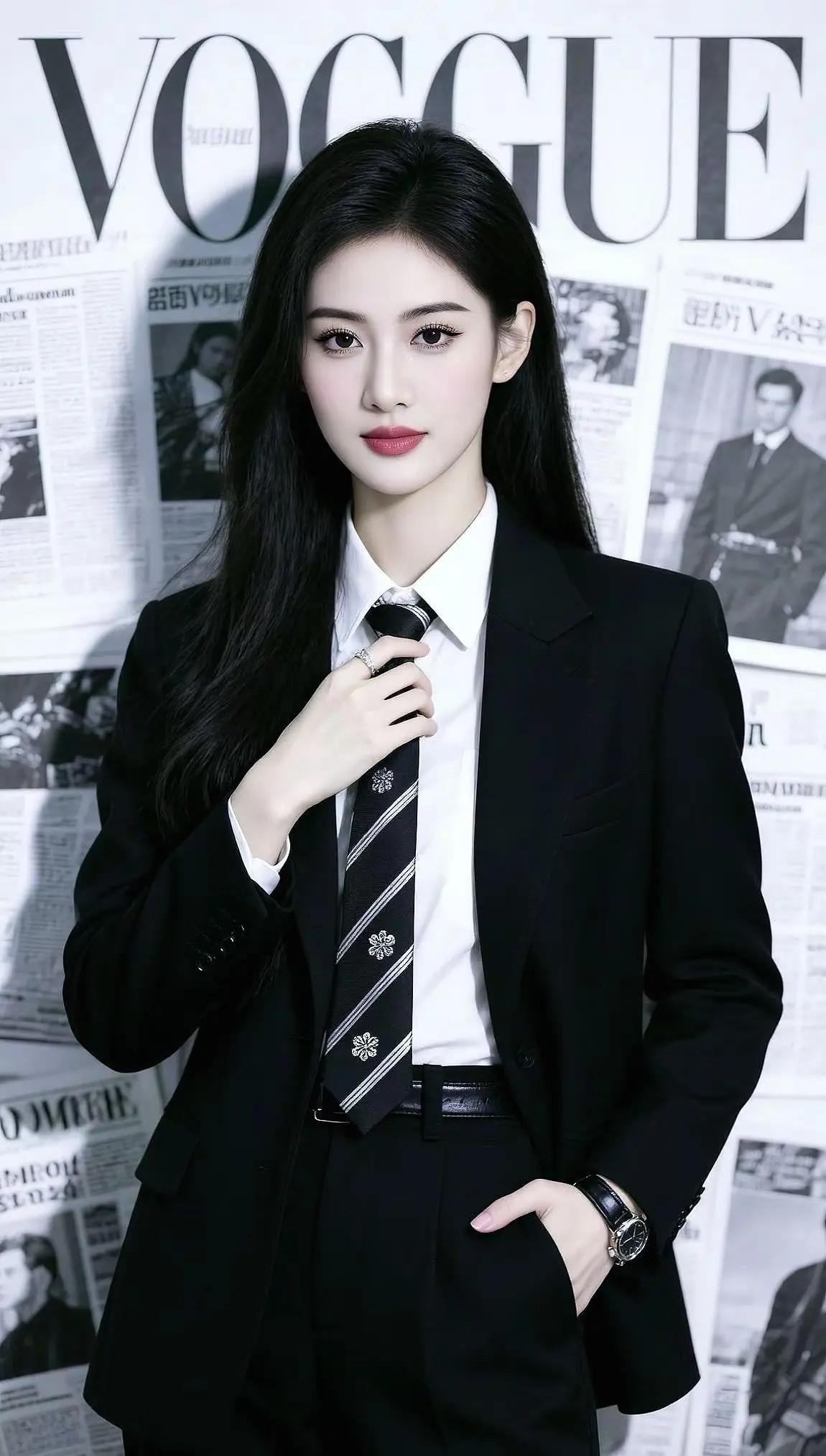 职业装和生活装,你更偏爱哪个?如何将黑色穿出高级感?职场商务穿搭
