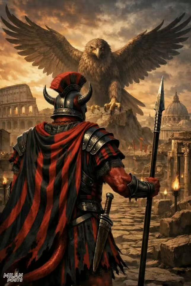 此鹰非彼鹰！79/80赛季，米兰被判降级，原因只是因为想拉蓝鹰一把，虽然那个赛