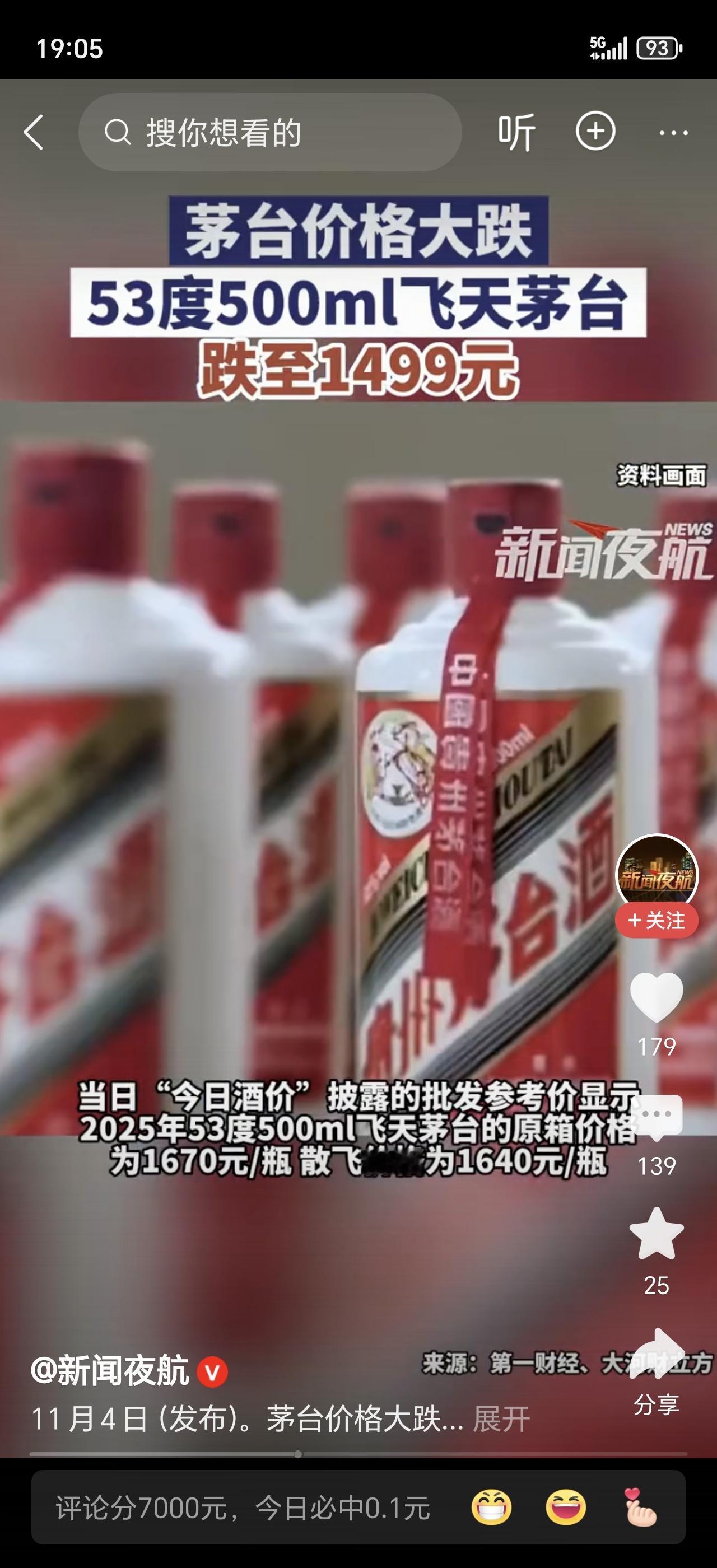 谁能想到！前两年炒到三千多还抢不到的飞天茅台，现在1499元就能拿下了！拼